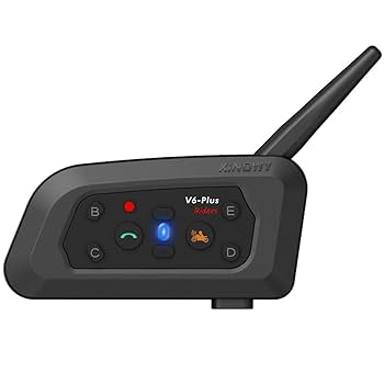Amazon.co.jp: バイク用 インカム 最大6人連接 2人同時通話 V6